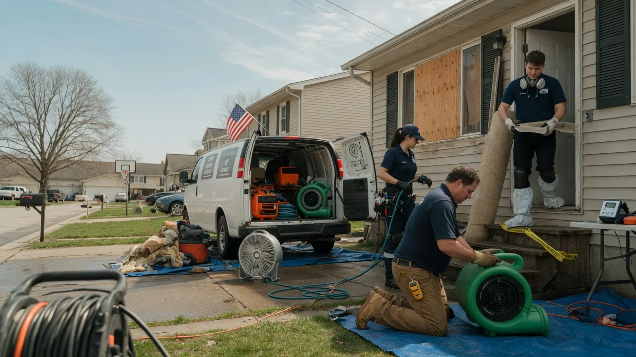 Water Damage Restoration in Hingham, MT near me
